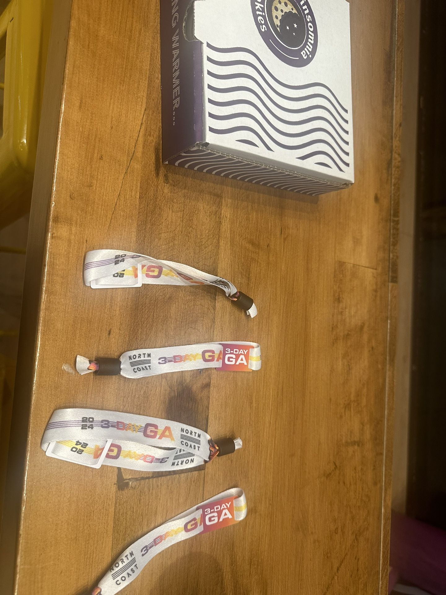 North Coast 3 Day Wristband