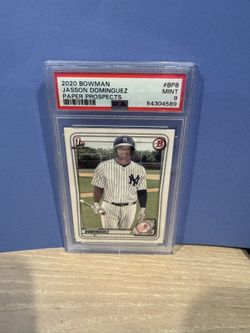Jason Dominguez - 2020 Bowman 1st Card