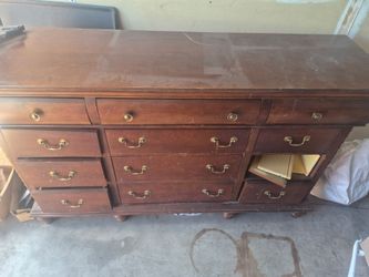 Solid wood dresser FREE