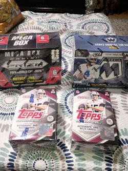 4..boxes..trading card