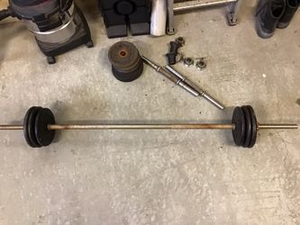 Bar and weights