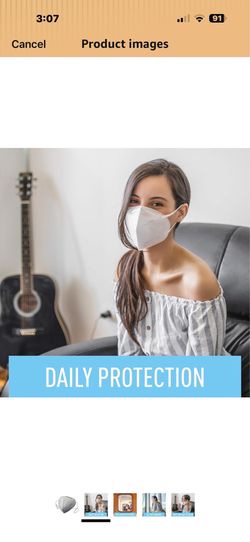 Arcnode KN95 Protective Face Mask, Unisex-Adult Face Mask, 10 Pack    12  $5