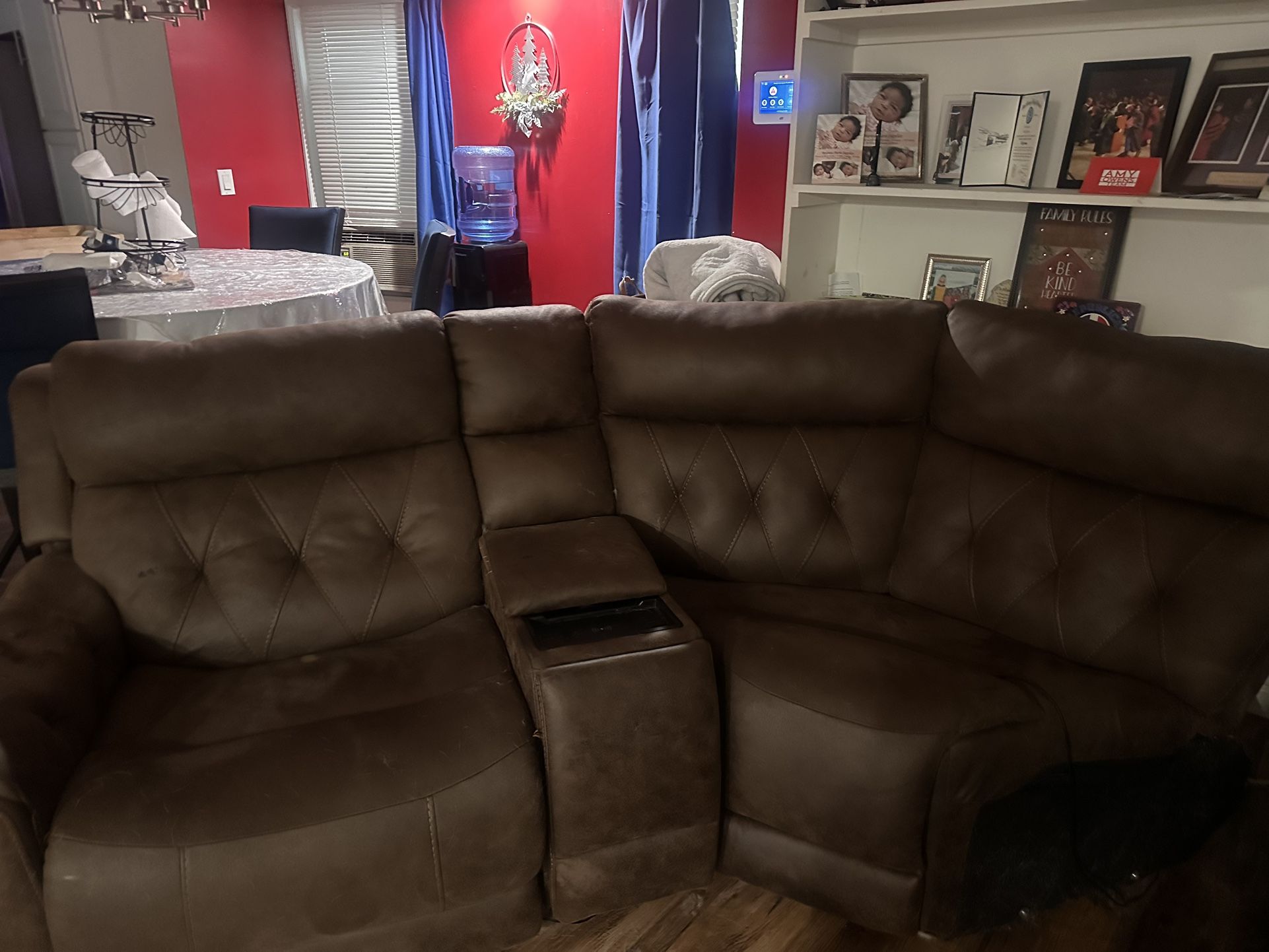 Reclining Sectional Couch – $599 OBO Pick Up West Orange NJ
