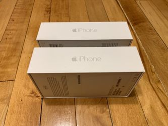 Empty iPhone 6 Box 64GB Silver w/inserts.