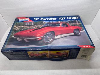 Rare 1967 Corvette 427 Coupe, 1:12th Monogram Model Kit 2(contact info removed) Open Box