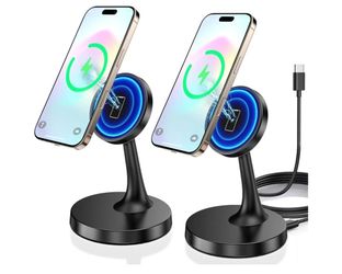 2 Pack Magnetic Wireless Charger iPhone,