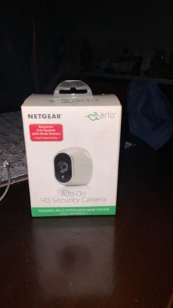 Netgear arlo add on HD security camera