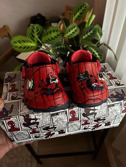 Toddler Spiderman Crocs