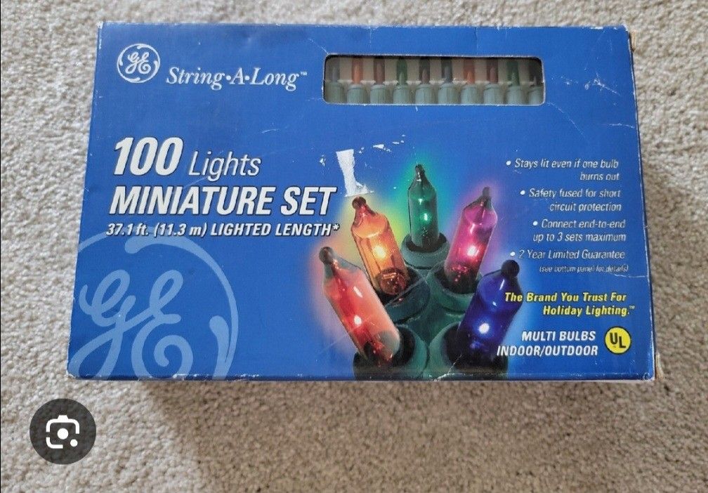 GE 100 set lights