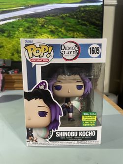 Funko Pop Animation Demon Slayer #1605 Shinobu Kocho 2024 Summer Convention Limited Edition SDCC