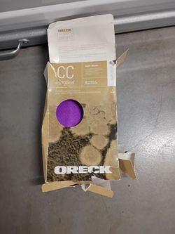 Oreck AK1CC6H Type CC Vacuum Cleaner Superior Filtration Bags (6 Ct)