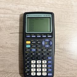 TI-83 Texas Instruments Graphing Calculator 