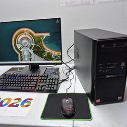 Amd RYZEN 5 Computer System Setup Windows 11, Open Office Suite 