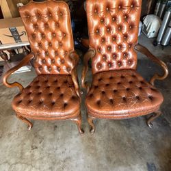 Free Leather Vintage Chairs