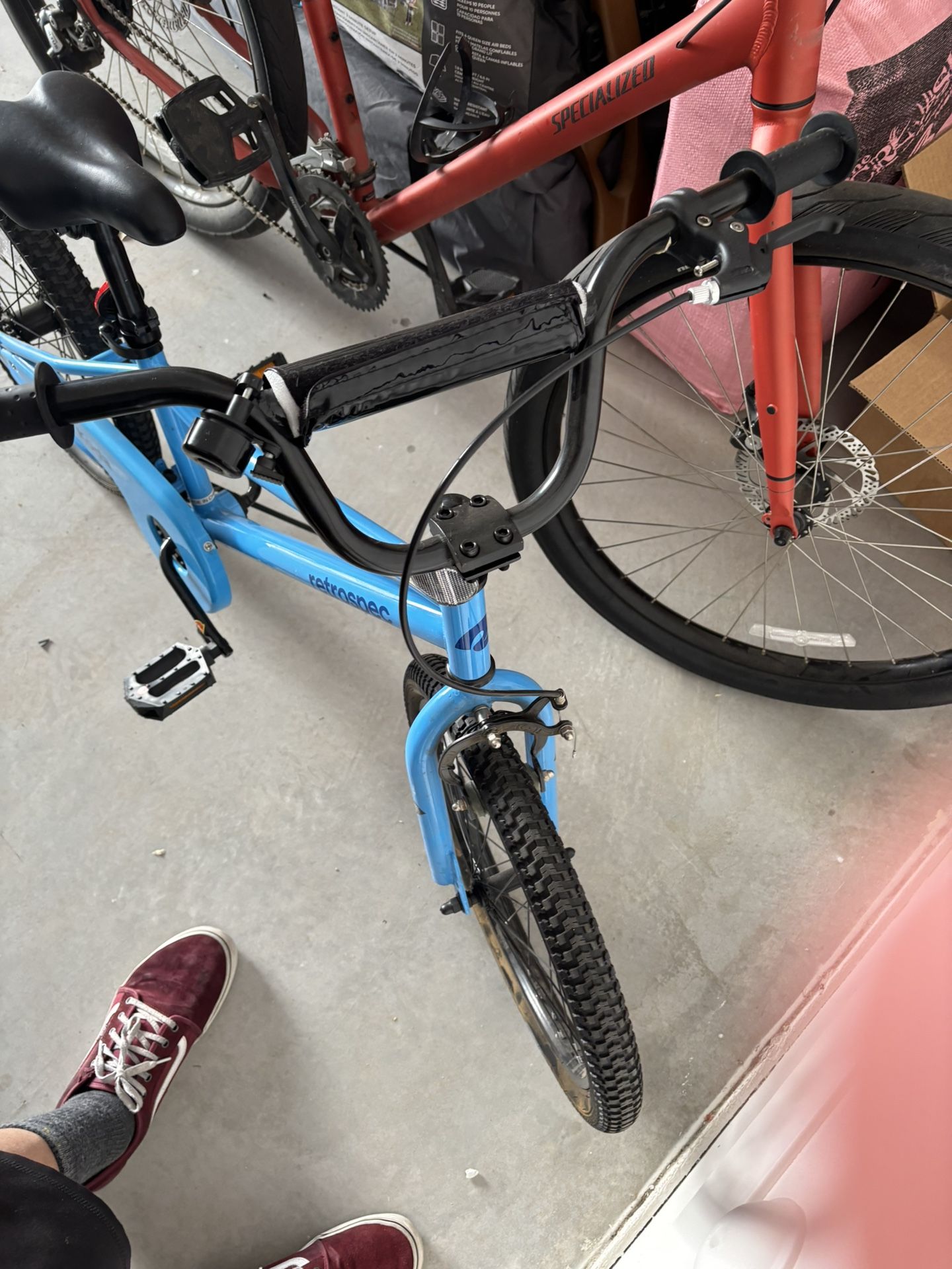 Blue Kids Bike 