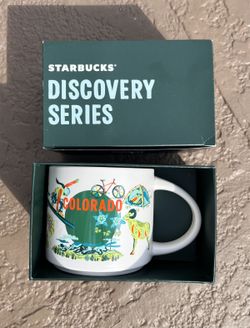 Brand new Starbucks Discovery Series Colorado mug, 14 oz