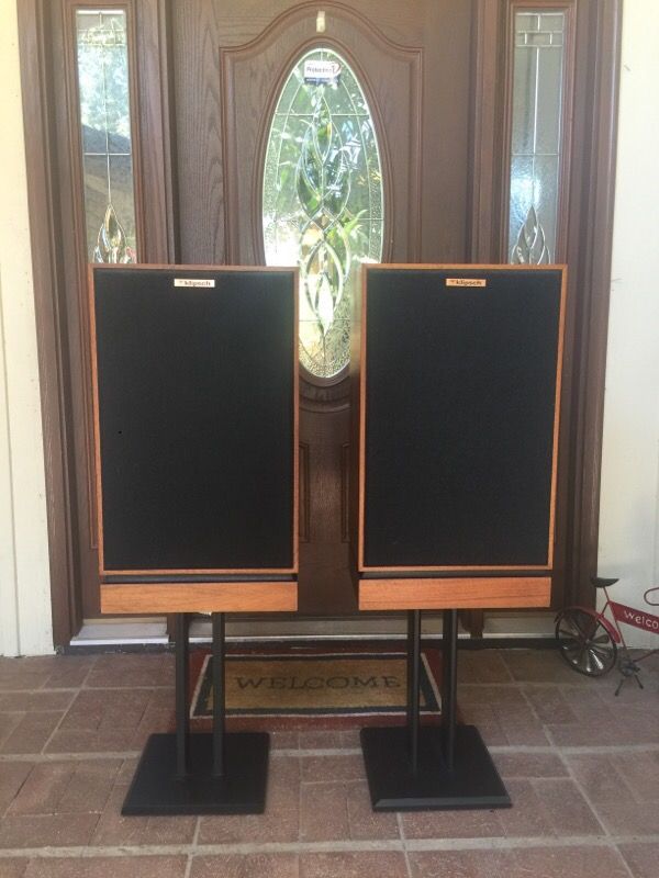 Klipsch KG4 speakers with stands (CLASSICS!) HIFI