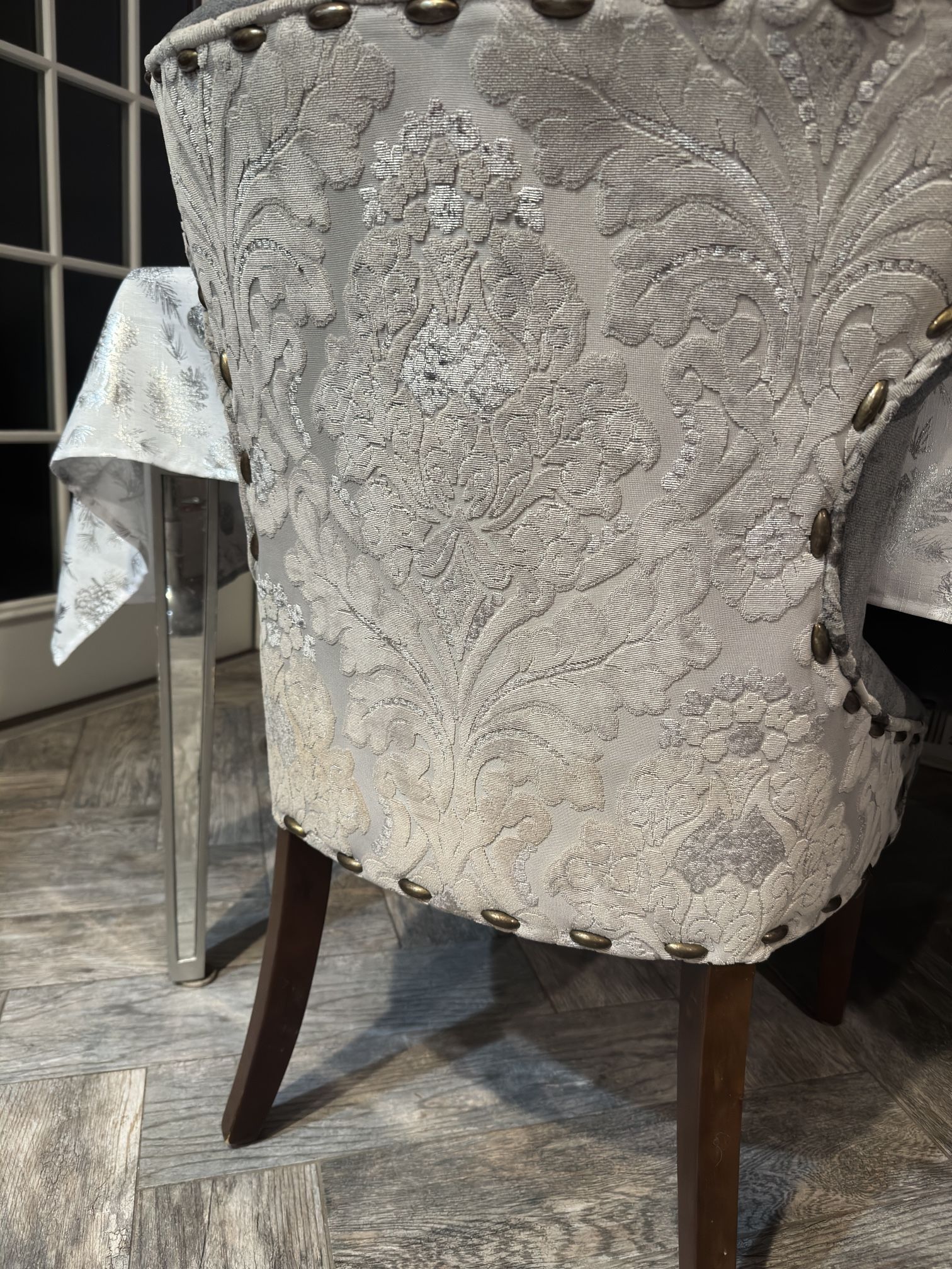 Grey Dinning Room Chair