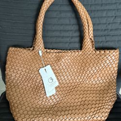 Woven handbag - NEW