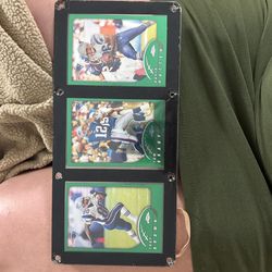 I Have Rare Footballs Holographic Sports Cards. 