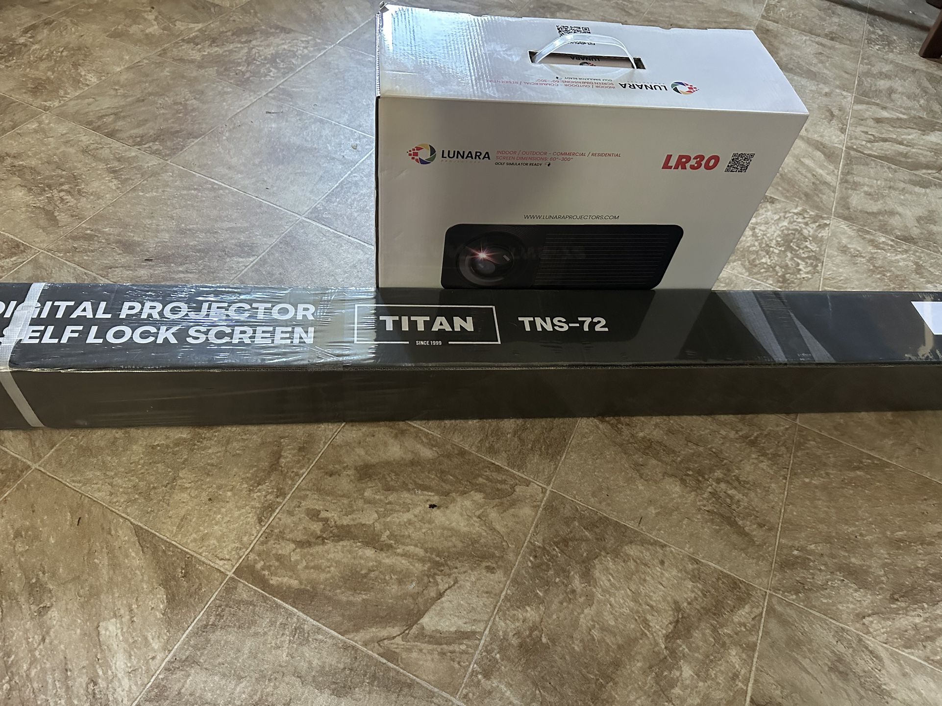 Projector 8k And Projector Screen