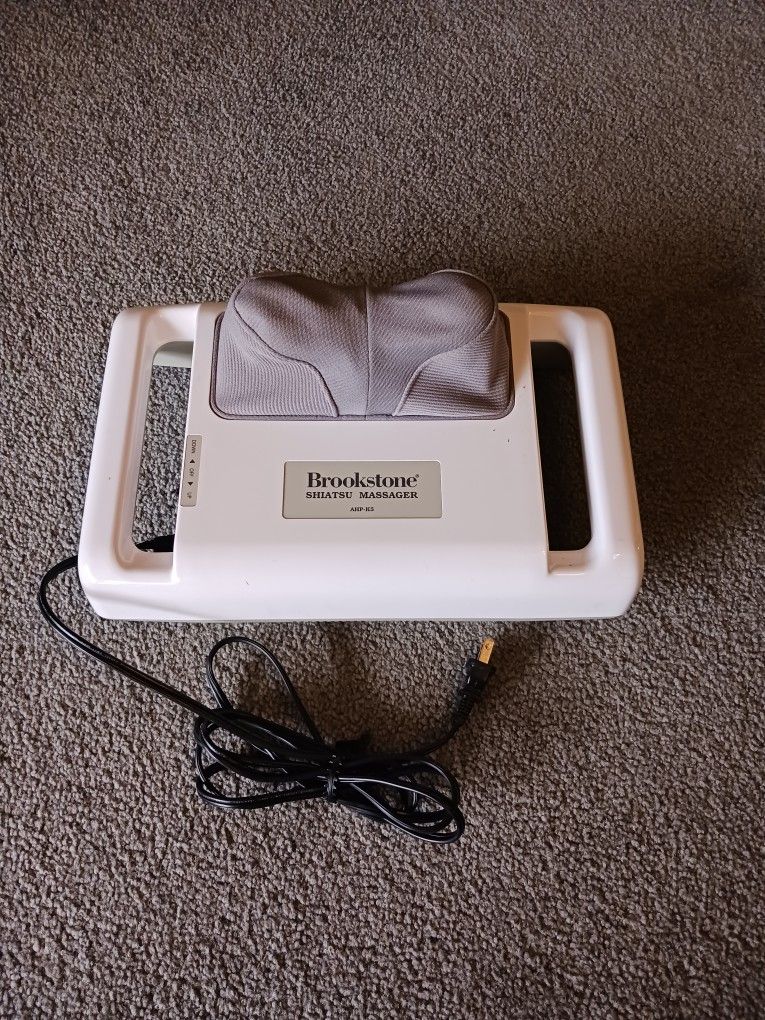 Brookstone Shiatsu Massager AHP-K5