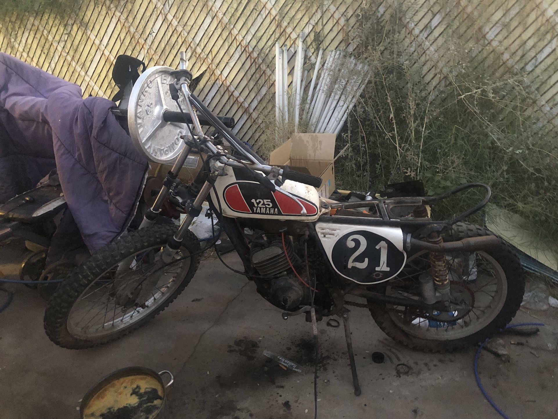 1975 Yamaha Mx Dirtbike