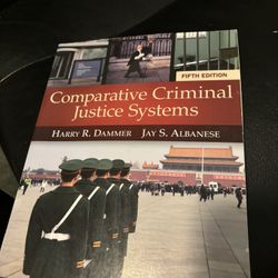 Comparative Criminal Justice Systems 