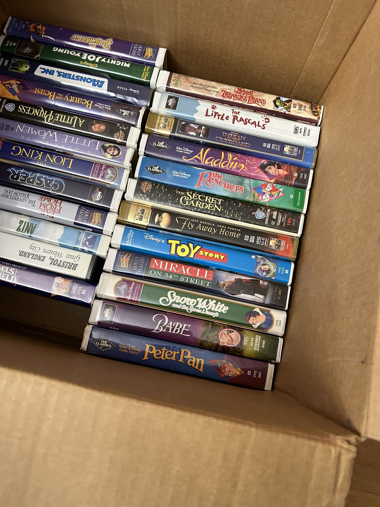 VHS Tapes In Good Condition !