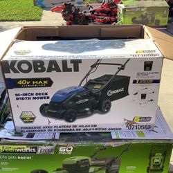 Kobalt 16 Inch Deck Width Mower