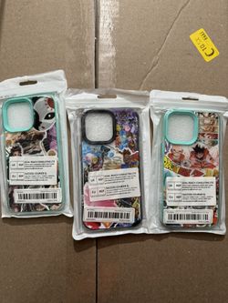 New Custom Anime iPhone 14 Pro Max Phone Cases Demon Slayer Super Smash Dragon Ball Z