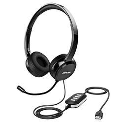 New MPOW USB Wired Computer Headset - Noise Reduction, USB PA071A brand new