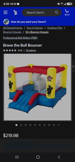 Bull bounce house
