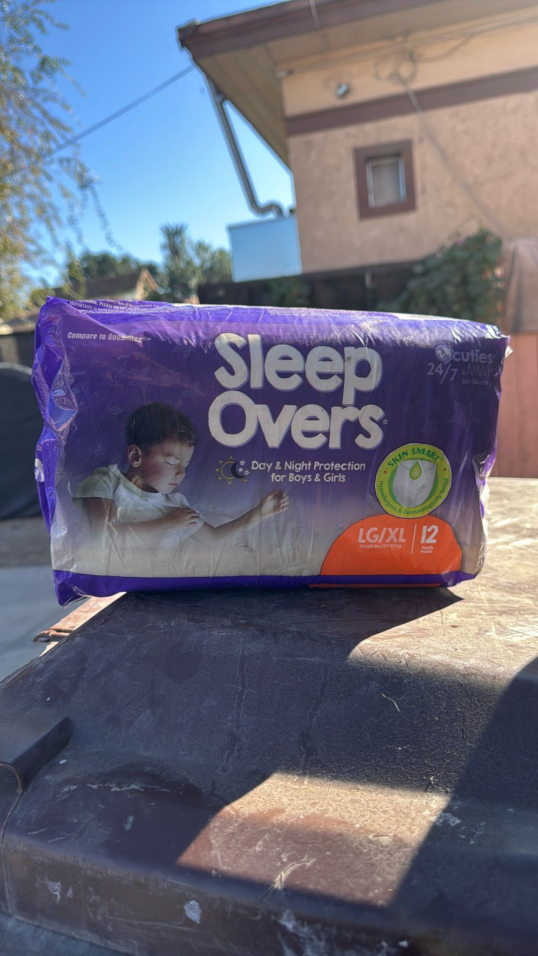 Sleep Over Pampers