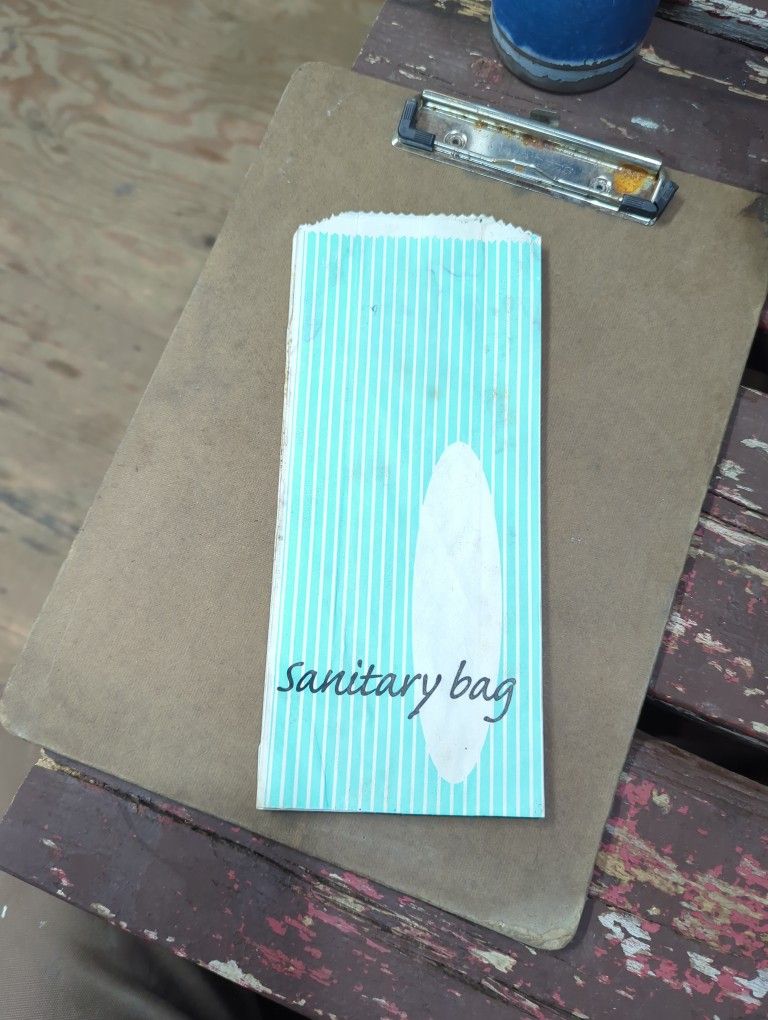 Vintage Sanitary Napkin Bags