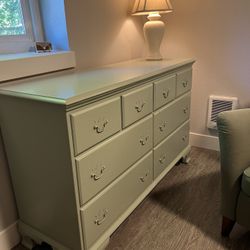 Painted Wood Dresser