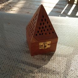Wooden Incense Burner for Cones