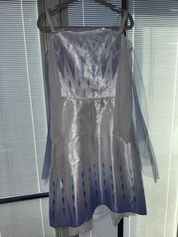 FROZEN 2 Elsa Dress 4-6 Year Old Used