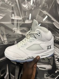 Jordan 5 White Metallic