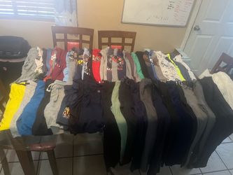 Clothing boys size 10/12    55 pieces all for 15