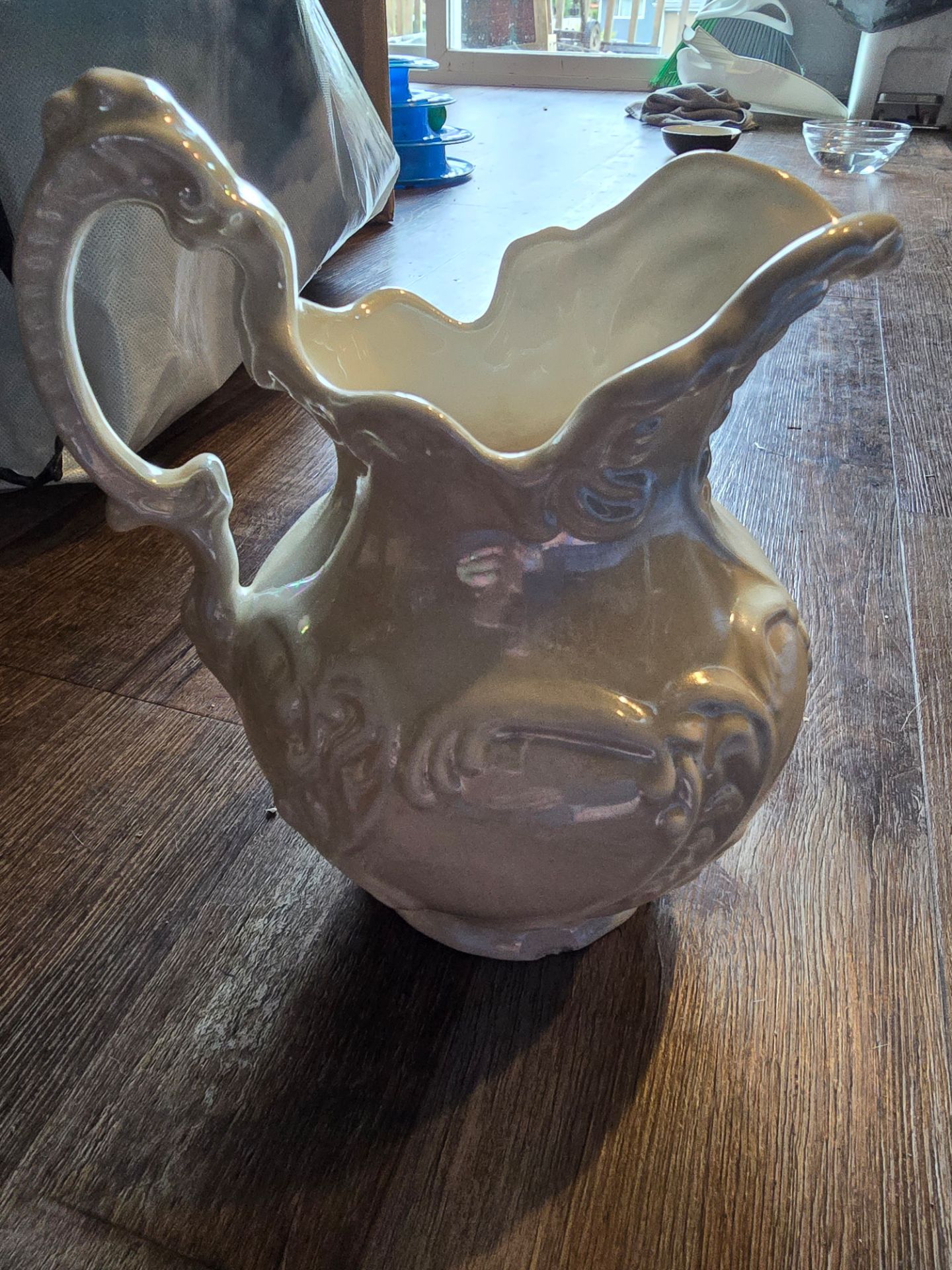Beautiful Small Ceramic Pitcher