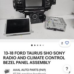 Ford Sync 2-3 Radio (Touchy)