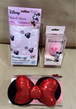 Minnie Mouse The Crème Shop 3-Piece Beauty Set