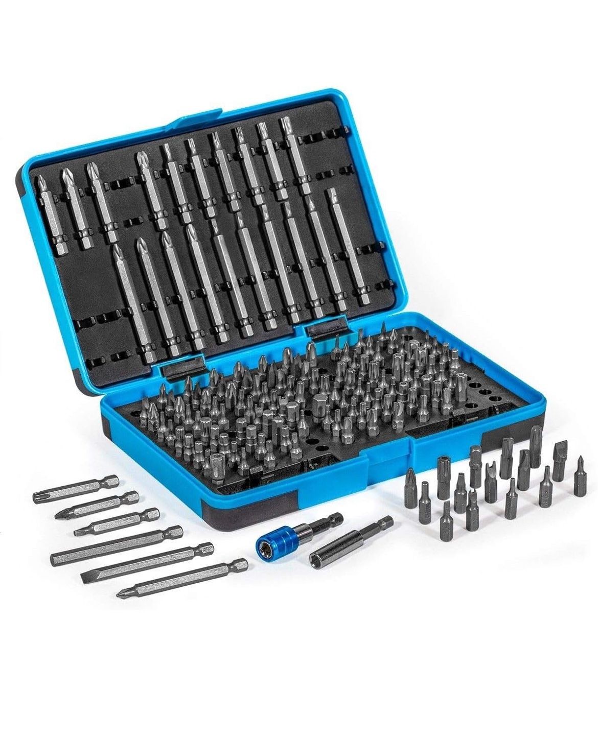 Stark USA 148PC Master Security Bit Set, Phillips, Robertson, Tamper ...