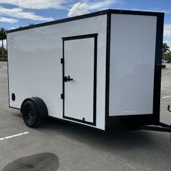 NEW 2026 6x12 SA 7’ Height Enclosed Trailer