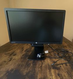 HP 22” Adjustable Monitor – Height, Tilt & Rotate Stand