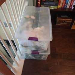 2 Full Boxes Of Wedding Decor And A Wreath 