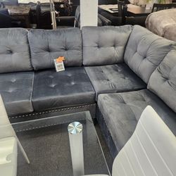 Brand New  Sectional  $849 With Ottoman 