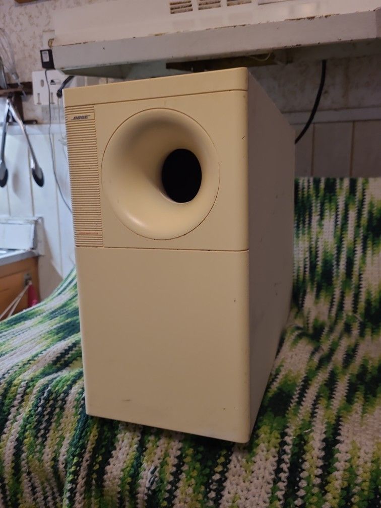 Big Bad Bose Subwoofer Pounds Hard