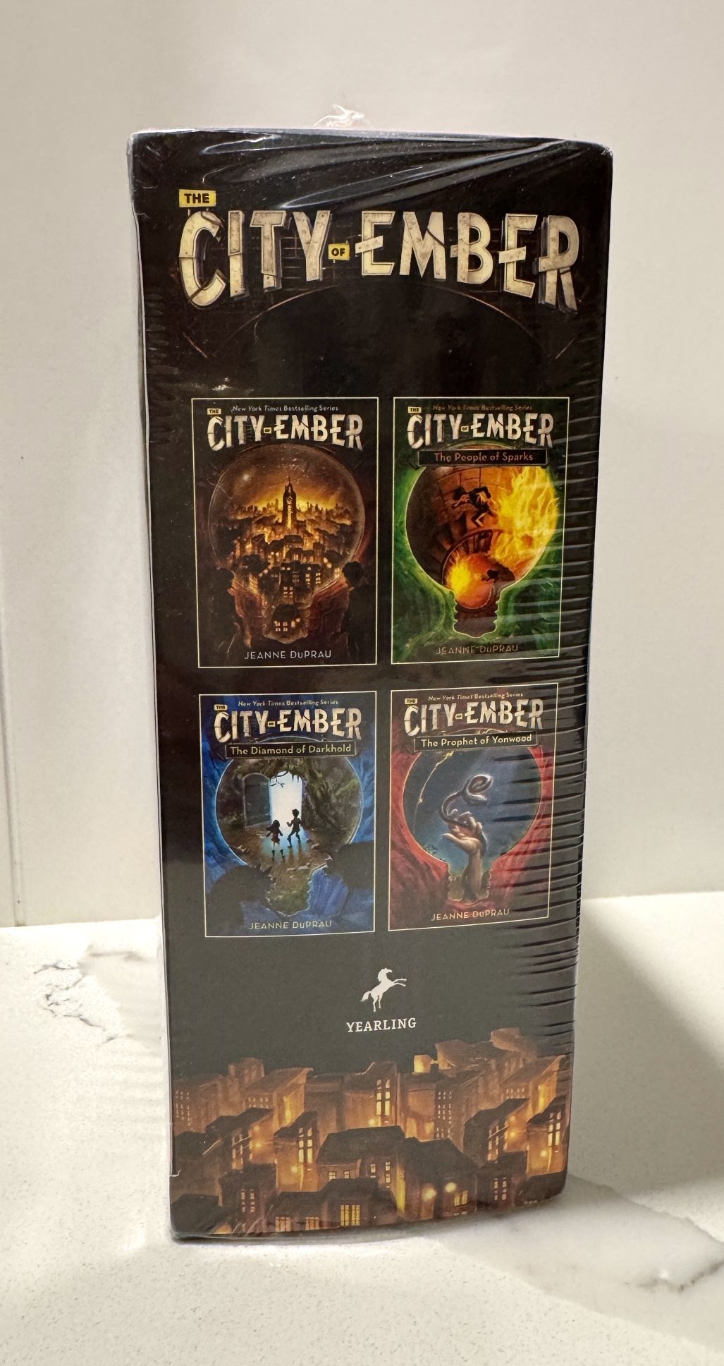 The City of Ember Complete Series 4 Book Boxed Set Jeanne DuPrau NEW Sealed 